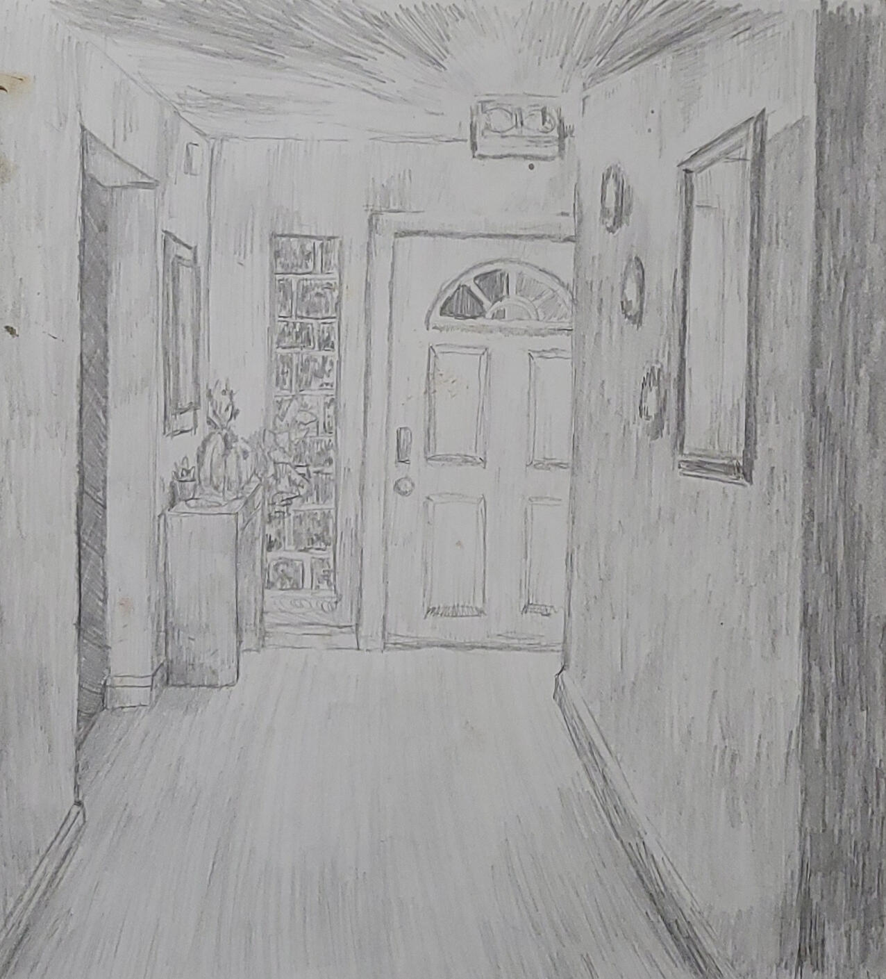 Getaway Study, 2025, Graphite