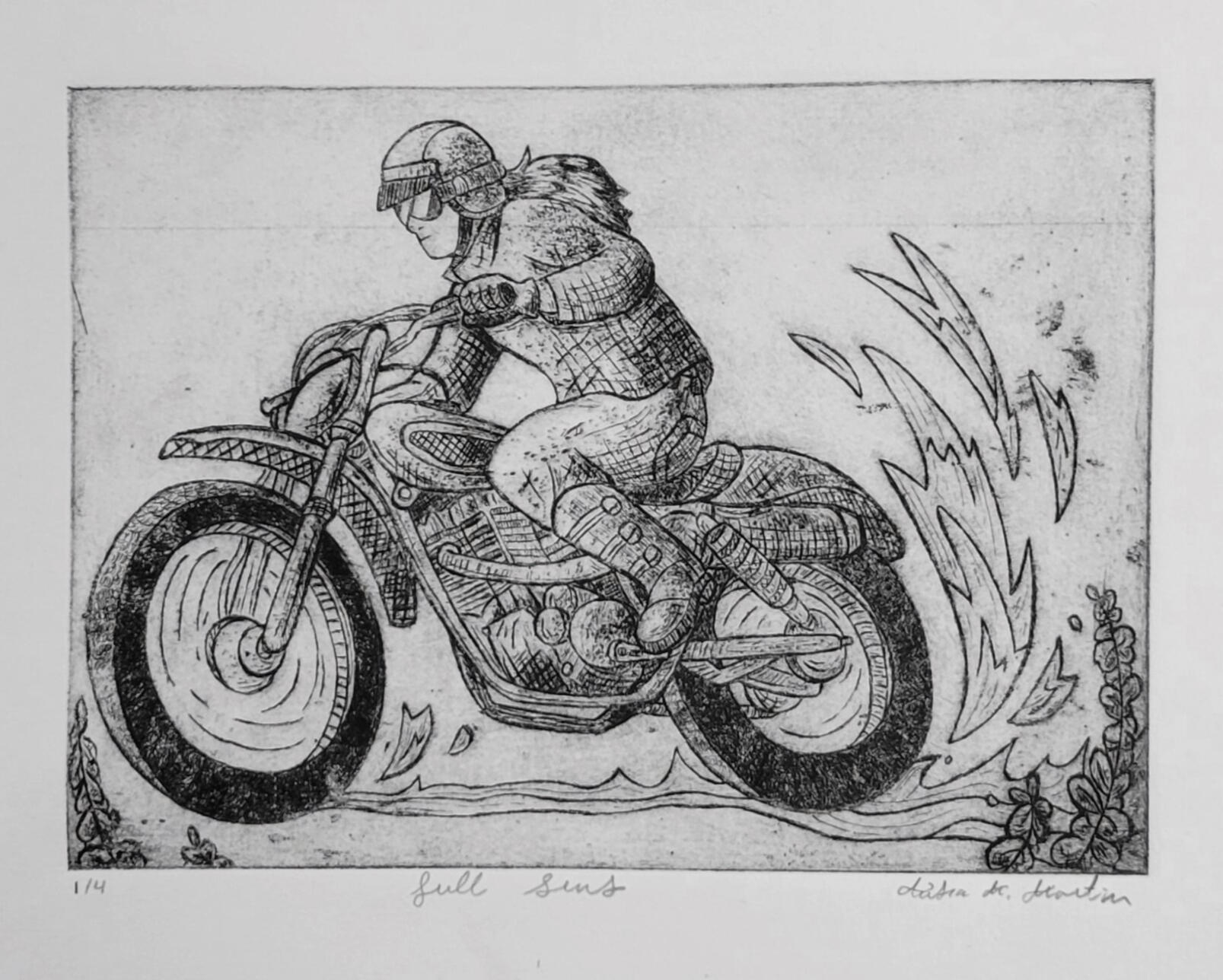 "Full Send" Etching 10/30/23