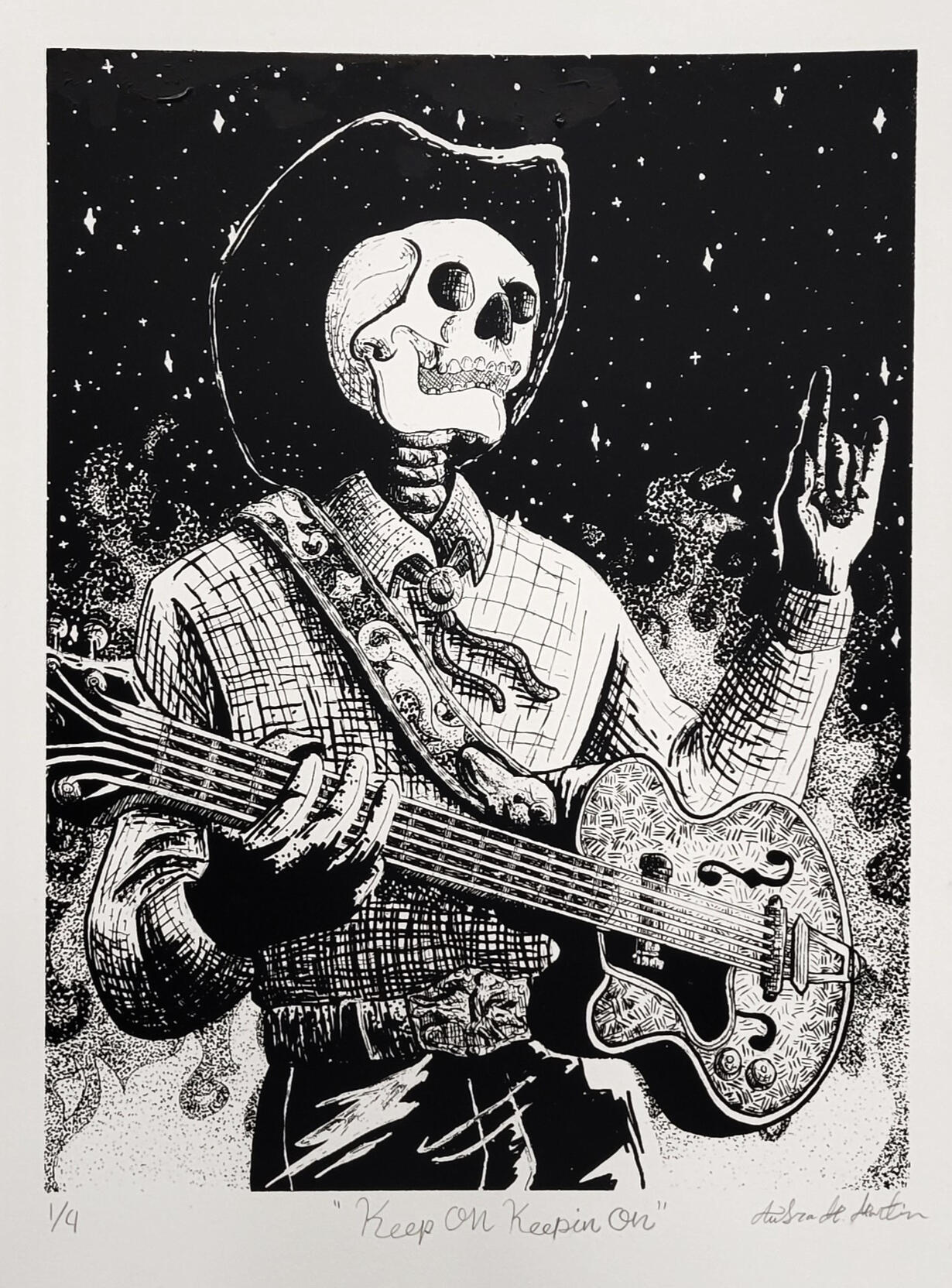 "Keep On Keepin On" Screenprint 4/10/24