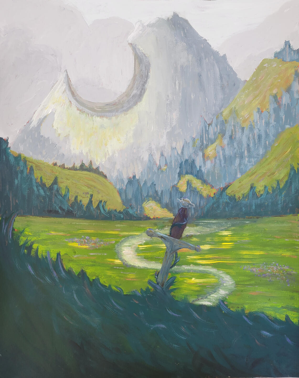 "Battle Beyond" Acrylic 5/8/25