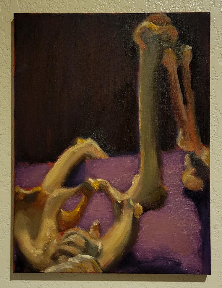 Temptation, 2024, Oil on Canvas