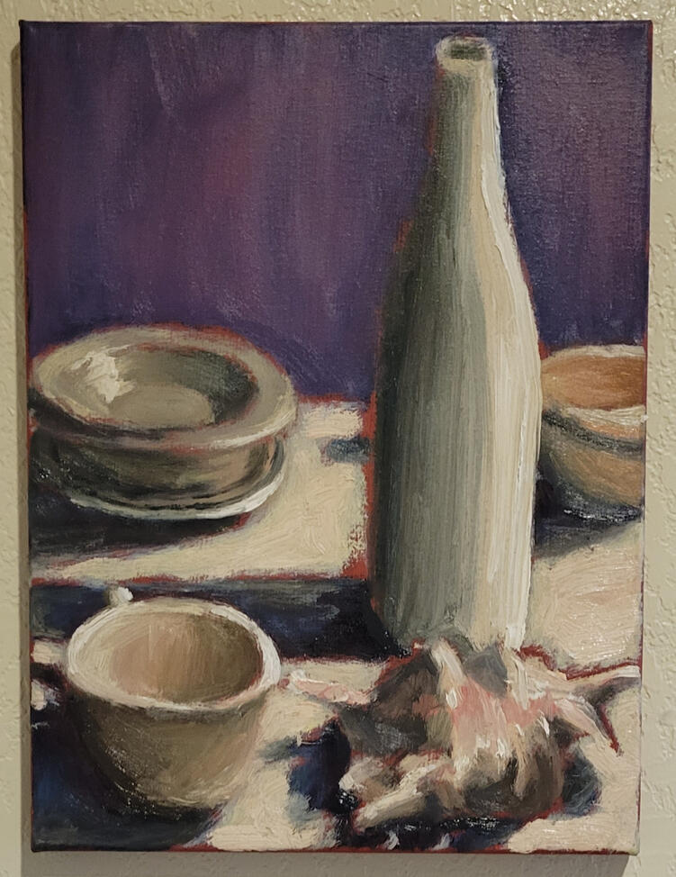 Still Life 06, 2024, Oil on Canvas