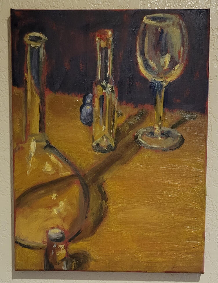 Still Life 04, 2024, Oil on Canvas