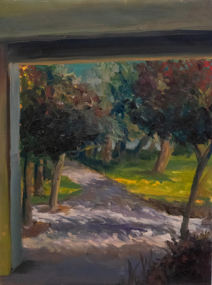 Passage, 2025, Oil on Canvas, 24” x 32”