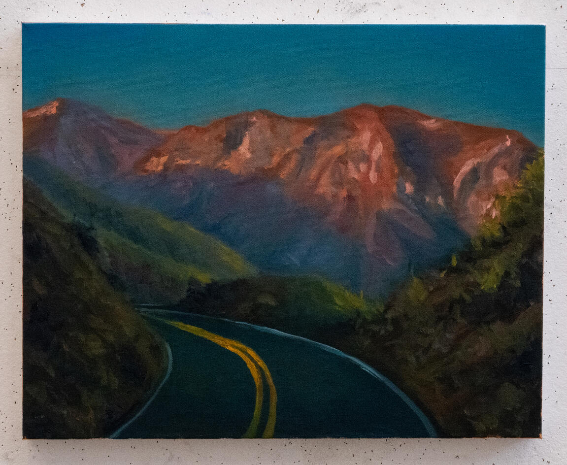 Before Home, 2025, Oil on Canvas , 20” x 16”